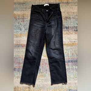 BKE Parker cropped straight denim